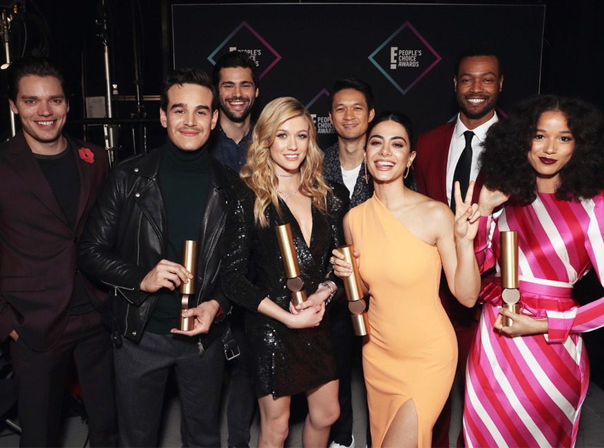 Shadowhunters Cast, 2018 Peoples Choice Awards, PCAs, Candids